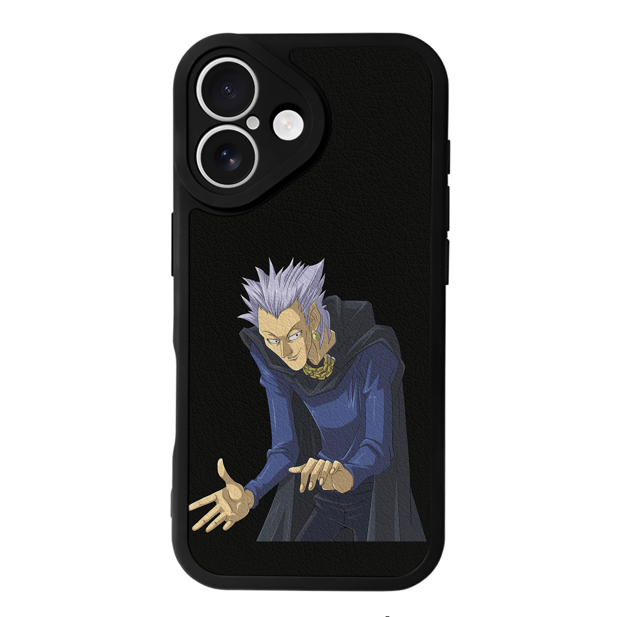 遊☆戯☆王 Yu-Gi-Oh! 【iPhone 16シリーズ対応】シリコンスマホケース（レザー調） 材質：シリコン